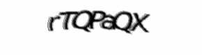Security check image, please type the characters shown